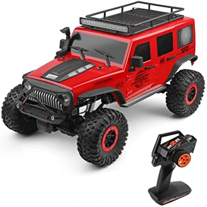 Carro de Controle WLtoys 104311  1/10 4WD 2.4Ghz, Carro de control remoto, motor Escovado todoterreno RTR